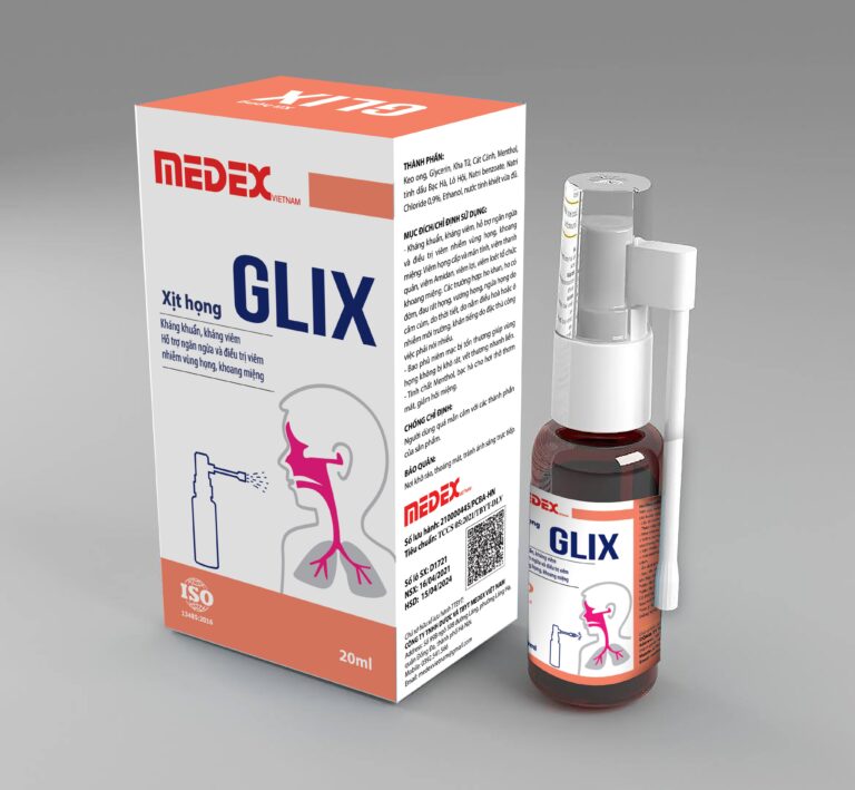 Xịt họng GLIX 20ml GLIX